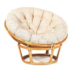 Кресло Папасан (Papasan 23/01 W)/с подушкой и ремешками/ (Honey (Мед)-Старт