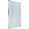 BelBagno UNO-L-1-TB-100-FL-Cr Душевая перегородка универсальная с односторонним входом, стекло рифлёное, профиль хром, 1000x2000 мм