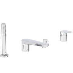 Ideal Standard La Dolce Vita BD671AA Набортный смеситель для ванны/душа под 4 отверстия Chrome (Хром) фото