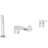 Ideal Standard La Dolce Vita BD671AA Набортный смеситель для ванны/душа под 4 отверстия Chrome (Хром)