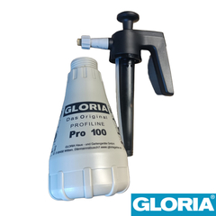 Распылитель Gloria PRO100, верт. помпа, масло-бензостойкий, веерное латунное сопло, объем 1 л
