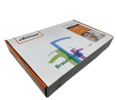 Смеситель для кухни с выходом для питьевой воды, цвет серый/сатин Accoona A5179AT-13
