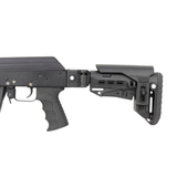 Складной приклад АКМ с подщечником, DLG Tactical