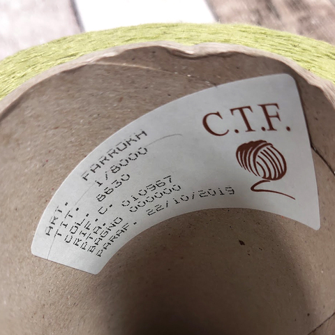 Лен (42%) с хлопком фламе CTF FARROKH 800 фисташковый