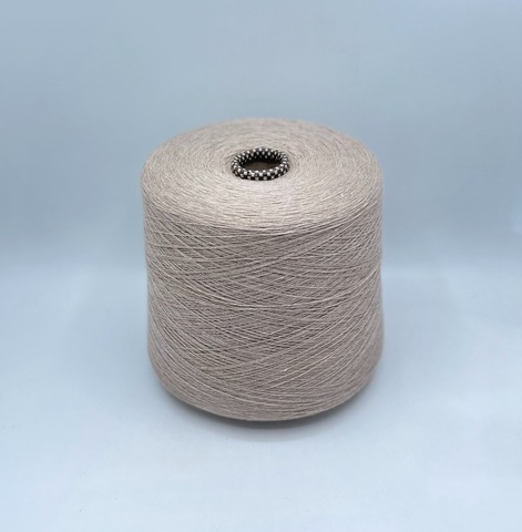 Cariaggi (пр.Италия), art.Marte 2/30 1500м/100гр,10% Кашемир, 20% Шелк, 70% Меринос, цвет-Бежевый меланж, арт.33403