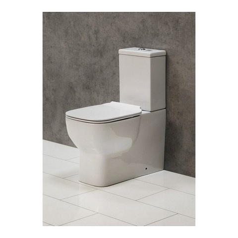 BelBagno Vaso BB127CP Чаша унитаза безободкового, P-trap, цвет: белый