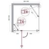 BelBagno Etna ETNA-A-12-90-C-CR Душевой уголок, 90x90, цвет: хром