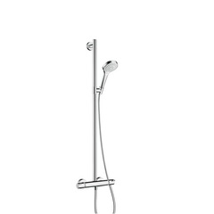 Hansgrohe Croma Select S 27247400 Душевая система с термостатом внешнего монтажа 100 см 3 режима фото