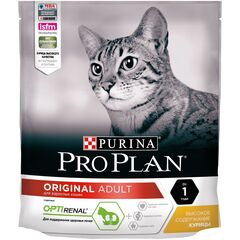 Сухой корм Pro Plan Adult  для взрослых кошек, курица, 400 г