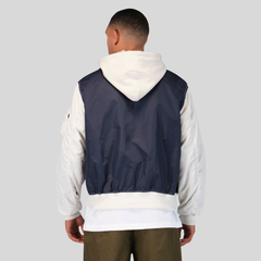 Куртка Alpha Industries L-2B Relaxed Varsity Flight Jacket Replica Blue (Синий)