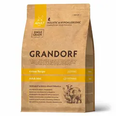 Сухой корм GRANDORF DOG 4 Meat PROBIOTIC MINI Четыре вида мяса для взрослых собак мелких пород 1кг