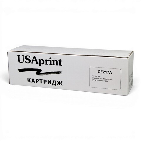 Картридж лазерный USAprint 17A CF217A черный, С ЧИПОМ!!!, до 1600 стр - купить в компании MAKtorg