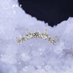 Diadem Crystal PVD Yellow