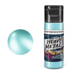 Краска Real Heavy Metal Mercury Turquoise Highlight - IONIC Smart Colors, 20 мл