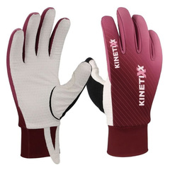 Премиальные тёплые лыжные перчатки Kinetixx Sol X-Warm Berry для холодной погоды