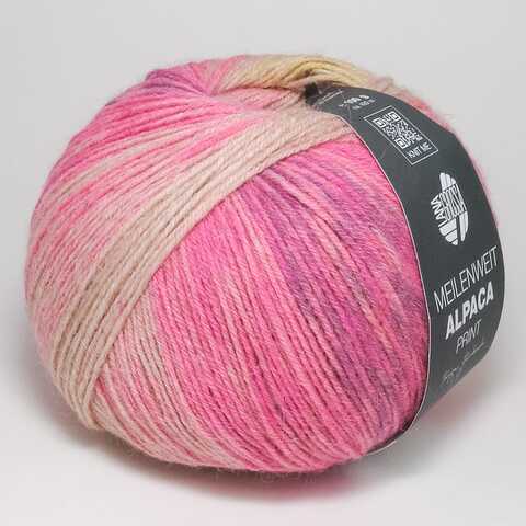 Пряжа MEILENWEIT 100 ALPACA PRINT Lana Grossa