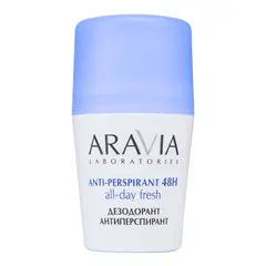 ARAVIA Laboratories Дезодорант-антиперспирант ANTI-PERSPIRANT 48 h All-day fresh, 50 мл