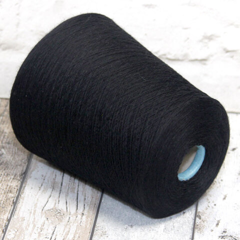 УЦЕНКА Меринос ZEGNA BARUFFA / CASHWOOL 2/30 черный