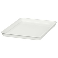 Крышка для контейнера IKEA KUGGIS (КУГГИС), Пластик, Белый, 13x18 см