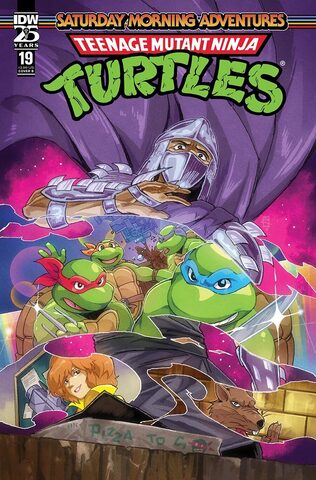 Teenage Mutant Ninja Turtles Saturday Morning Adventures Continued #19 (Cover B)