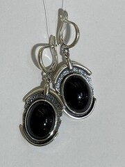 Рогнеда (серьги из серебра)