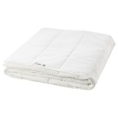 Евро одеяло IKEA SAFFEROT (СЭФФЕРОТ), Стеганое, Всесезонное, Белый, 220x240 см