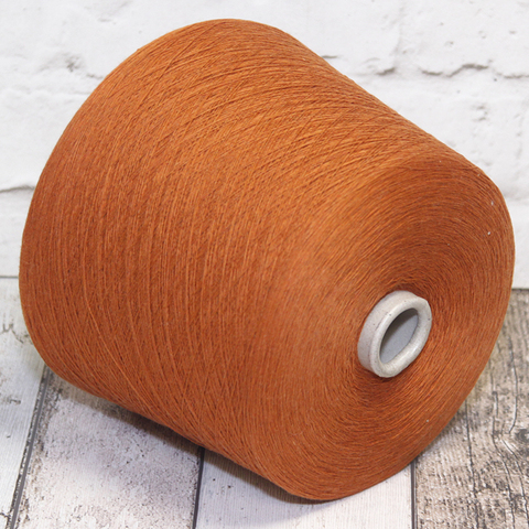 Смесовка с кашемиром (10%) NEW MILL VELOX 1/14.5 рыжий