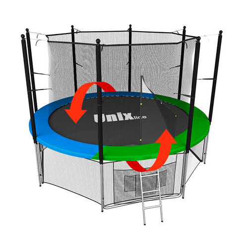 Батут UNIX line Classic 14 ft (inside)