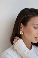 Серьги РАКУШКА gold