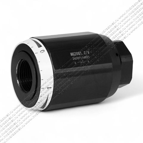 Фото MG20G1.2/V - Дроссель трубного монтажа Ду20 резьба G1, обратный клапан - нет