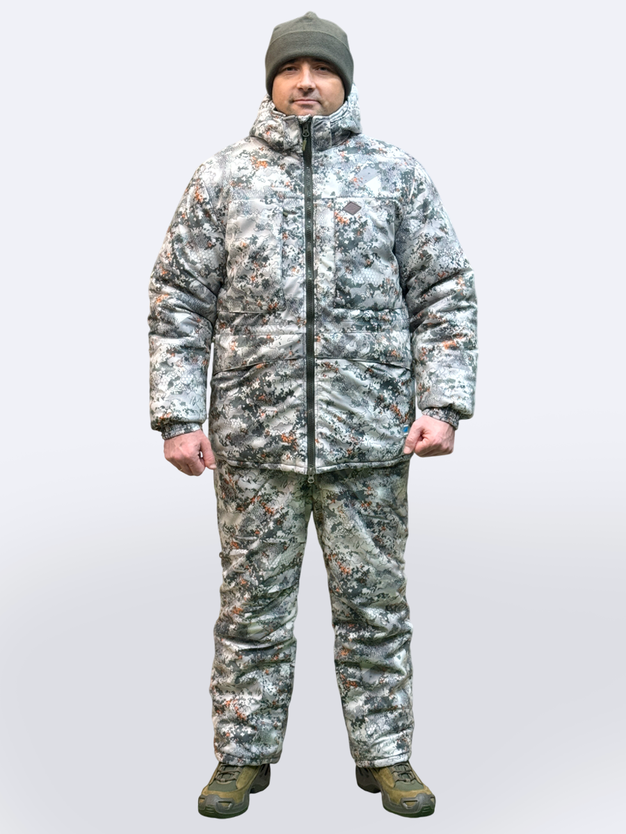 Зимний костюм Taygerr Егерь –45 °C, белый камуфляж, Алова