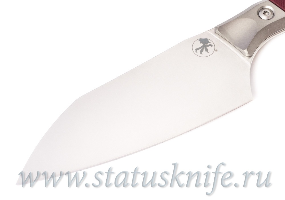 Нож Microtech Kitchen Santoku Bolster Merlot G-10 3200B-10MR
