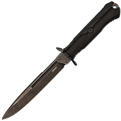 Фото Тактический нож Mr.Blade Leshiy blackwash, сталь AUS-8, рукоять Black Elastron
