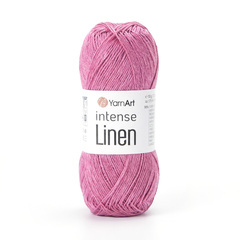 Пряжа YarnArt Intense Linen, Розовый