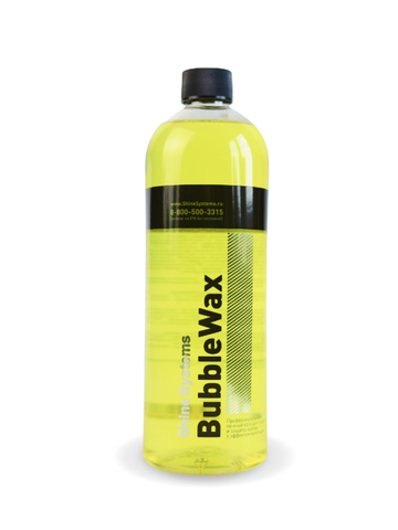 Shine Systems BubbleWax - профессиональный пенный воск для сушки и защиты кузова 750