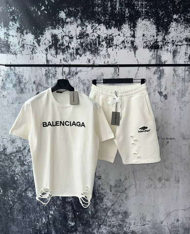 Шорты Balenciaga 630065whiteCos