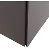 BelBagno KRAFT-1600-1A-SC-GSO Шкаф подвесной с фрезер. ручк. с торца фасада с 1 распашн. дверцей доводч.,с 2 пол-ми,универ.,330x300x1600,Темно-Серый Мат.