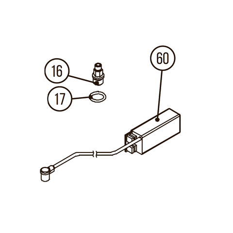 Цена на Комплект №4 для Hybest GSR40A / GBW120 / GBW200 / GFN3490B (блок зажигания + свеча + кольцо)