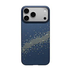 Чехол PITAKA Ultra-Slim Case для Apple iPhone 17 Pro (PitaTap) MagSafe, Milky Way Galaxy