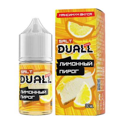 Жидкость DUALL EXTRA Salt 2% HARD 30 ml - Лимонный пирог