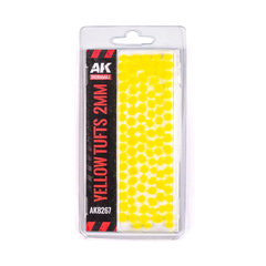 Имитация травы AK Interactive YELLOW - FANTASY TUFTS 2MM