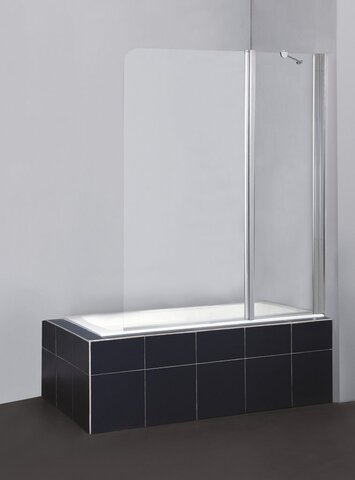 BelBagno Sela SELA-V-11-120/140-P-CR-L Душевая шторка на ванну, цвет: хром