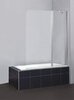BelBagno Sela SELA-V-11-120/140-P-CR-L Душевая шторка на ванну, цвет: хром