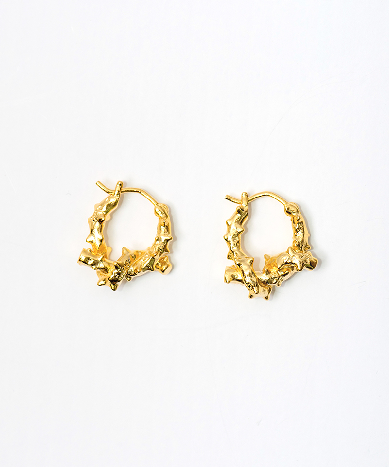 Серьги Rose Knot Gold
