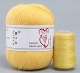 Пряжа Aurum Cashmere 931 желтый