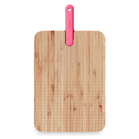 Доска разделочная из бамбука с ножом для нарезки 43х24х2.4 см TREBONN Chopping boards and Knives, арт. 1120101