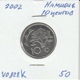 V0828k 2002 Намибия 10 центов V0828k 2002 Намибия 10 центов