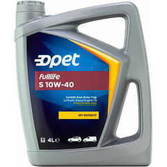 601215100 OPET Синт. мот.масло Fulllife S 10W-40 CF/SM/SN (4л) - 4 л