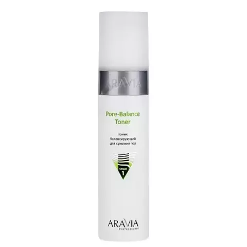 Тоник балансирующий для сужения пор PORE-BALANCE TONER, 250 мл ARAVIA Professional
