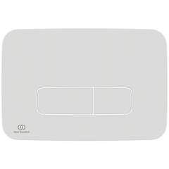 Ideal Standard Oleas R0459AW Механическая панель смыва 242х165 мм, 2 объёма, белый матовый фото
